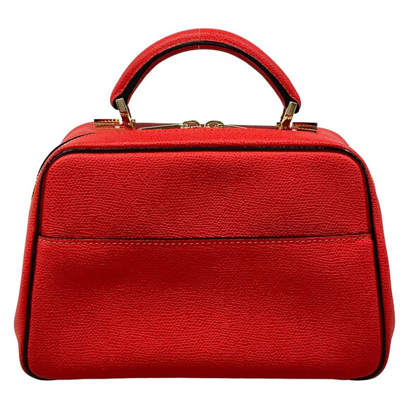 Valextra Handbags - Valextra Serie Esse Mini Red Leather #306818V90B